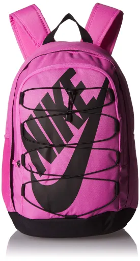 Nike Hayward 2.0 Backpack, Nike Backpack for Women and Men with Polyester Shell & Adjustable Straps,  China Rose/Black/Black