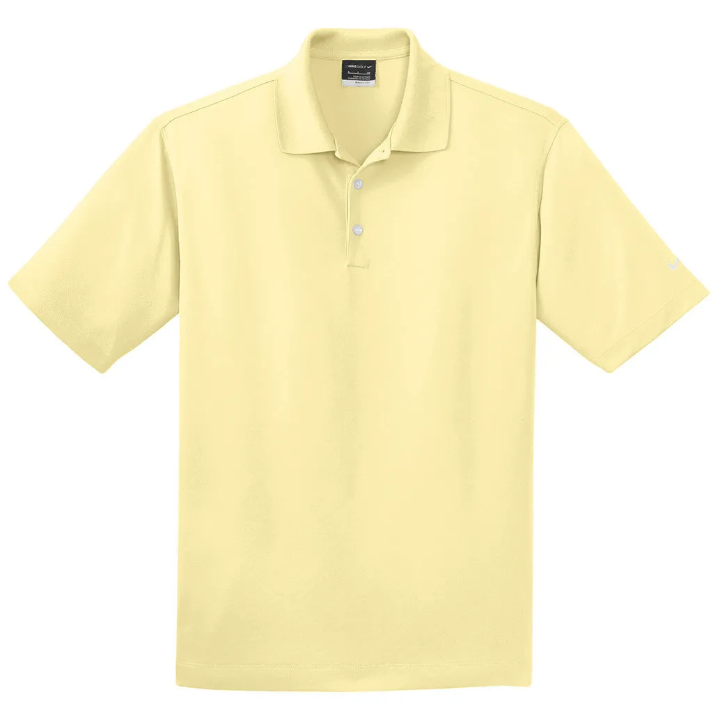 Nike Men's Corn Silk Dri-FIT S/S Micro Pique Polo