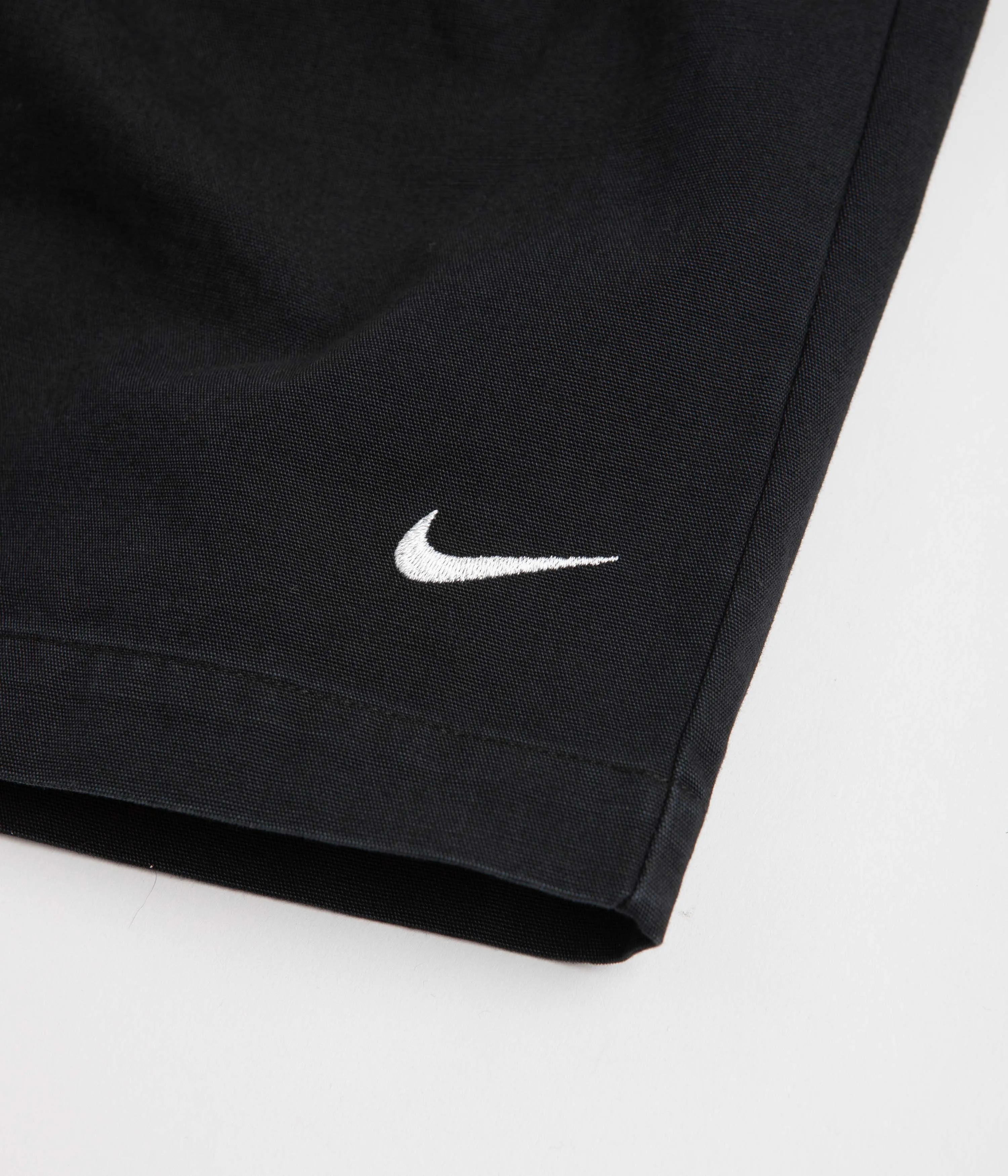 Nike Pleated Chino Shorts - Black / White