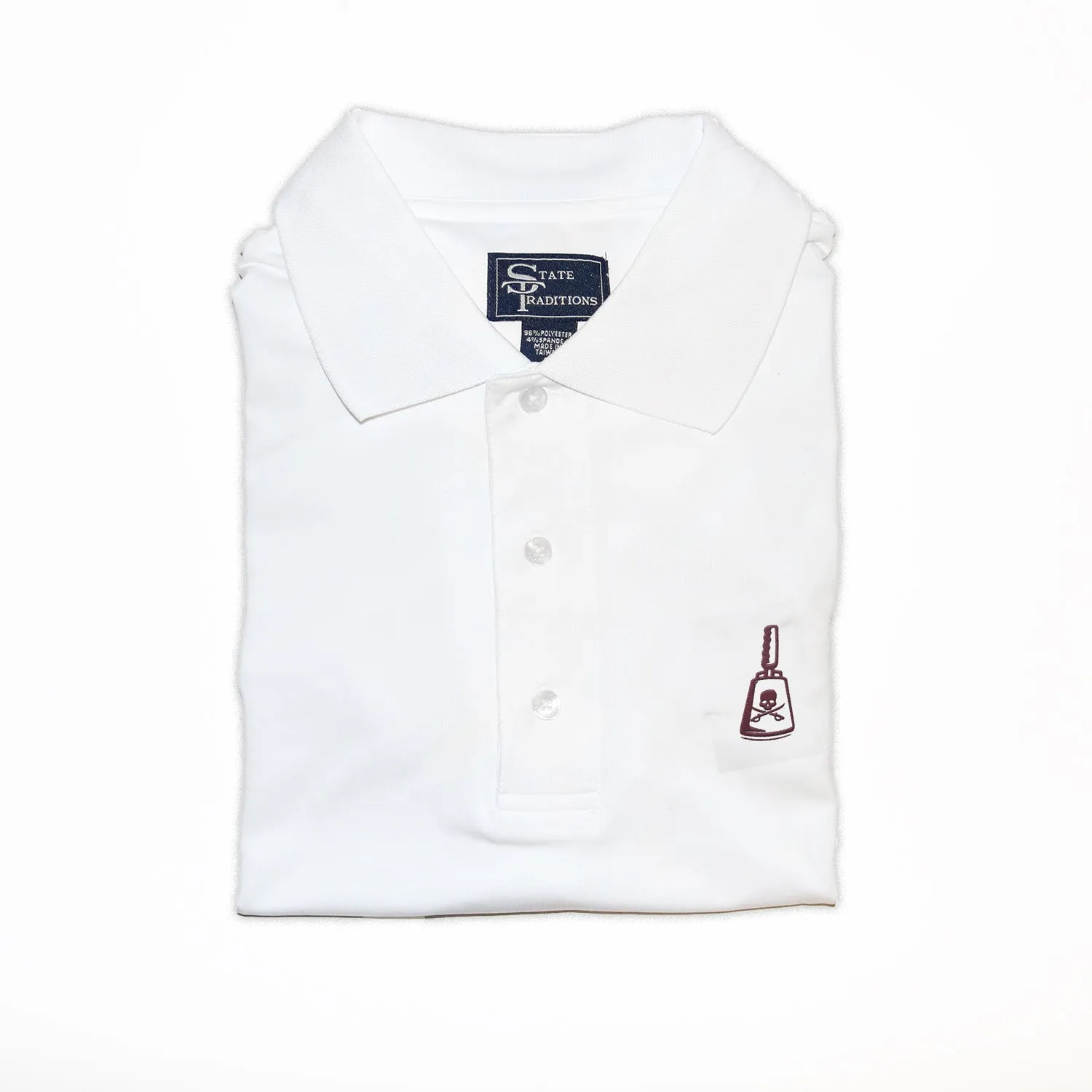 Pirate Cowbell Performance Polo