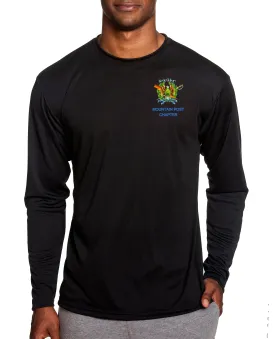 SAMC Color Design Long Sleeve Performance Shirt. This shirt is NOT approved for PT.
