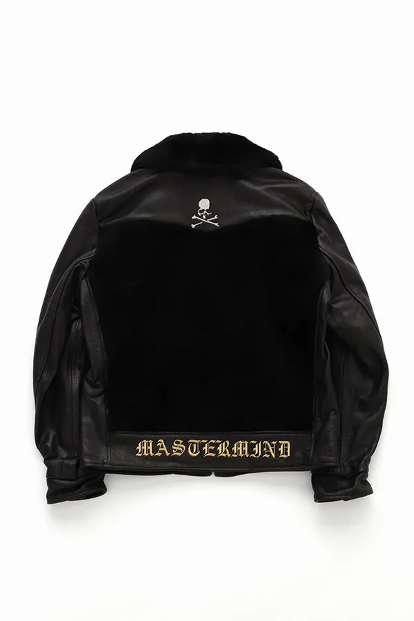 Schott × MASTERMIND WORLD Grizzly Jacket