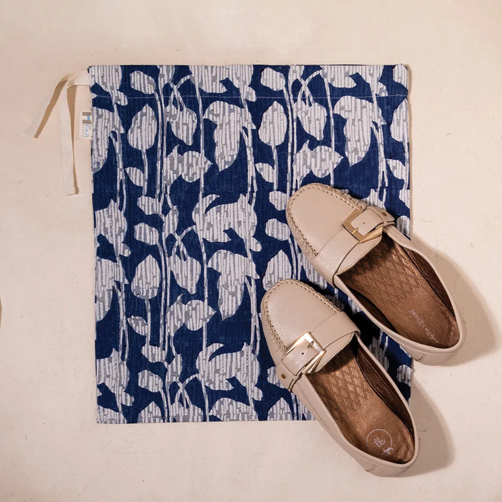Shoe Bags-Blue, Grey-Frbpshbg0003