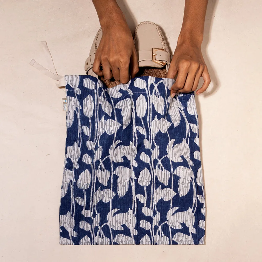 Shoe Bags-Blue, Grey-Frbpshbg0003