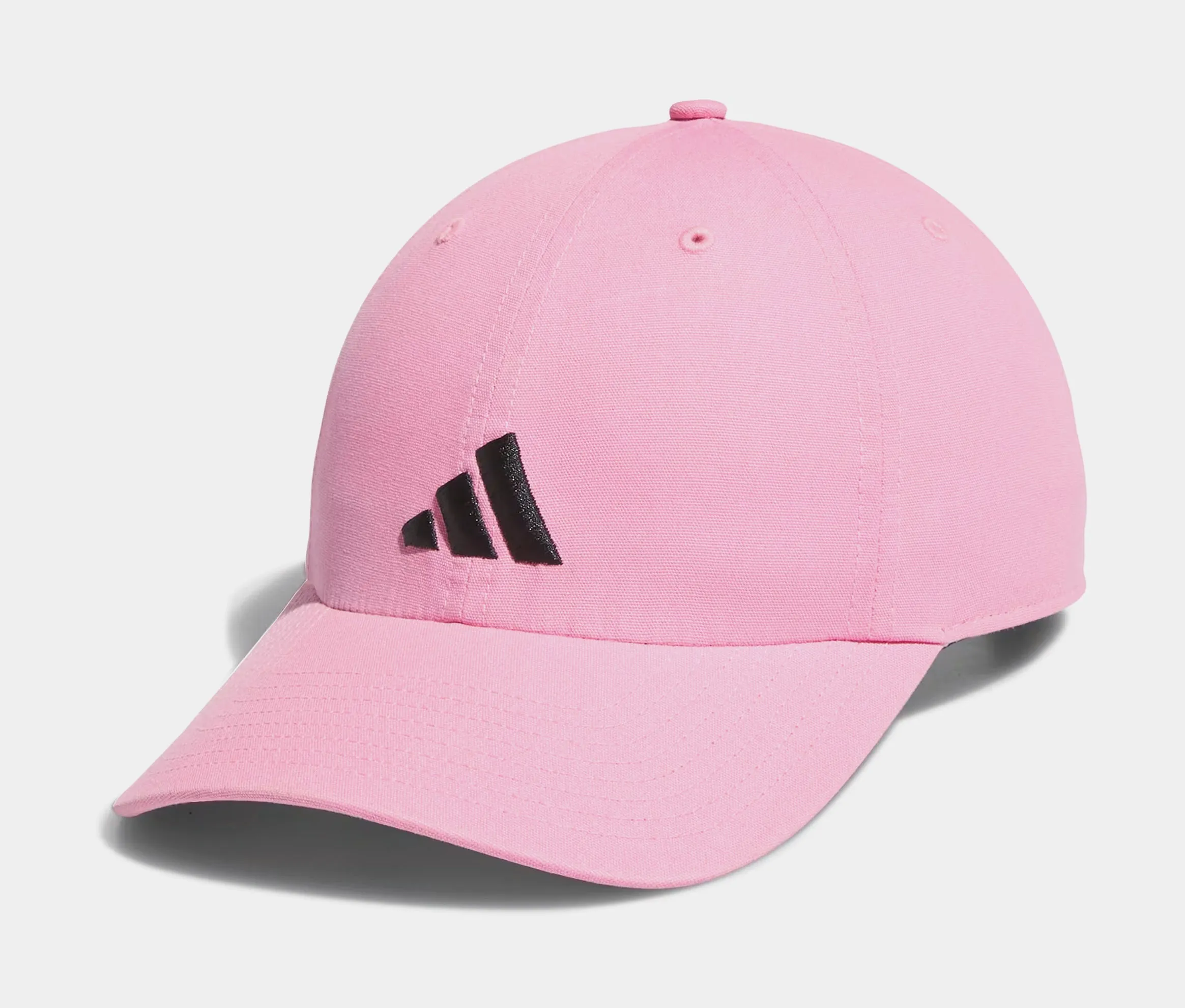 Soccer Relaxed Strapback Mens Hat (Pink/Black)