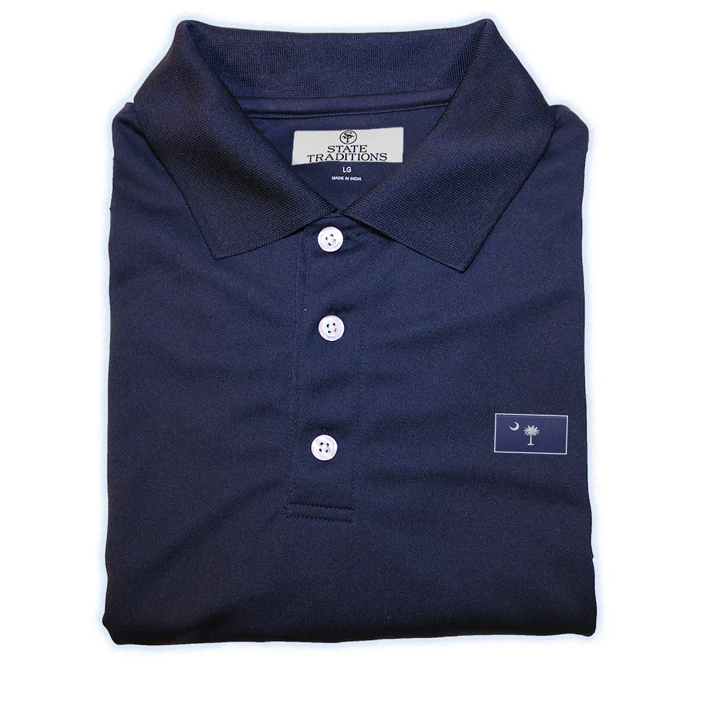 South Carolina Flag Performance Polo
