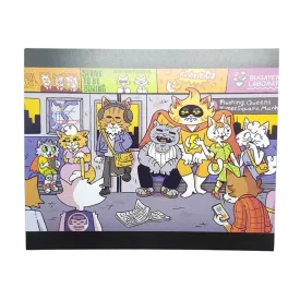 Subway Cats Print | Brooklyn Superhero Supply Co.