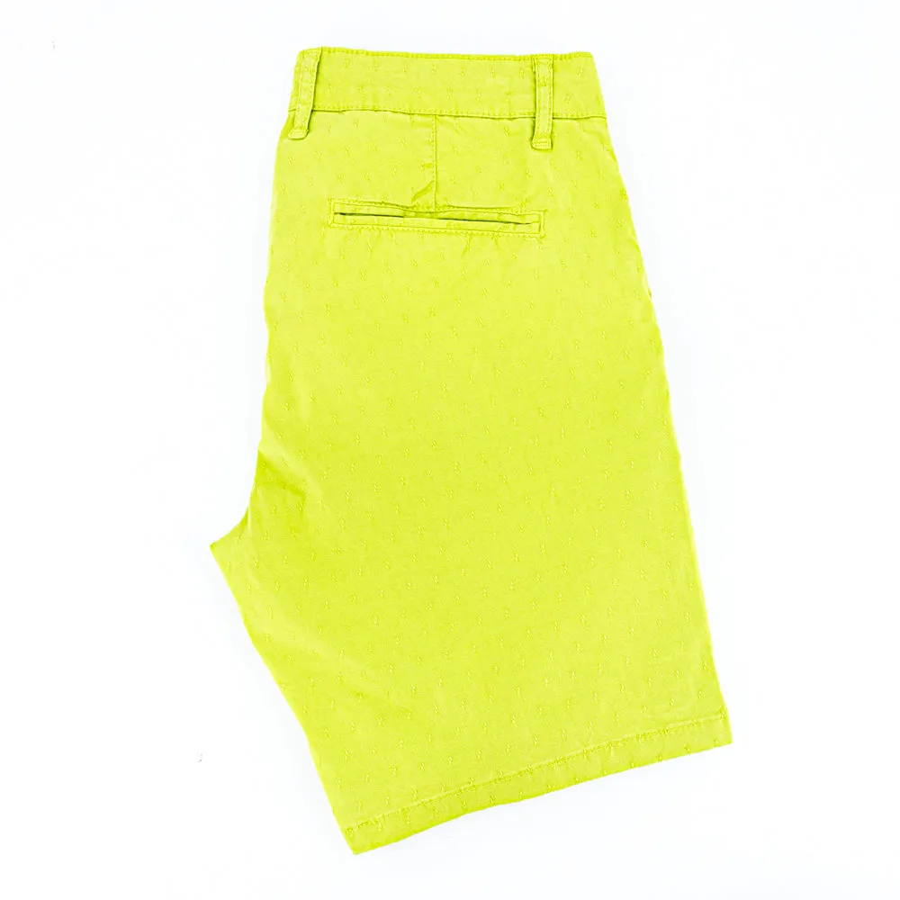 The Carlo Jacquard Shorts - Green