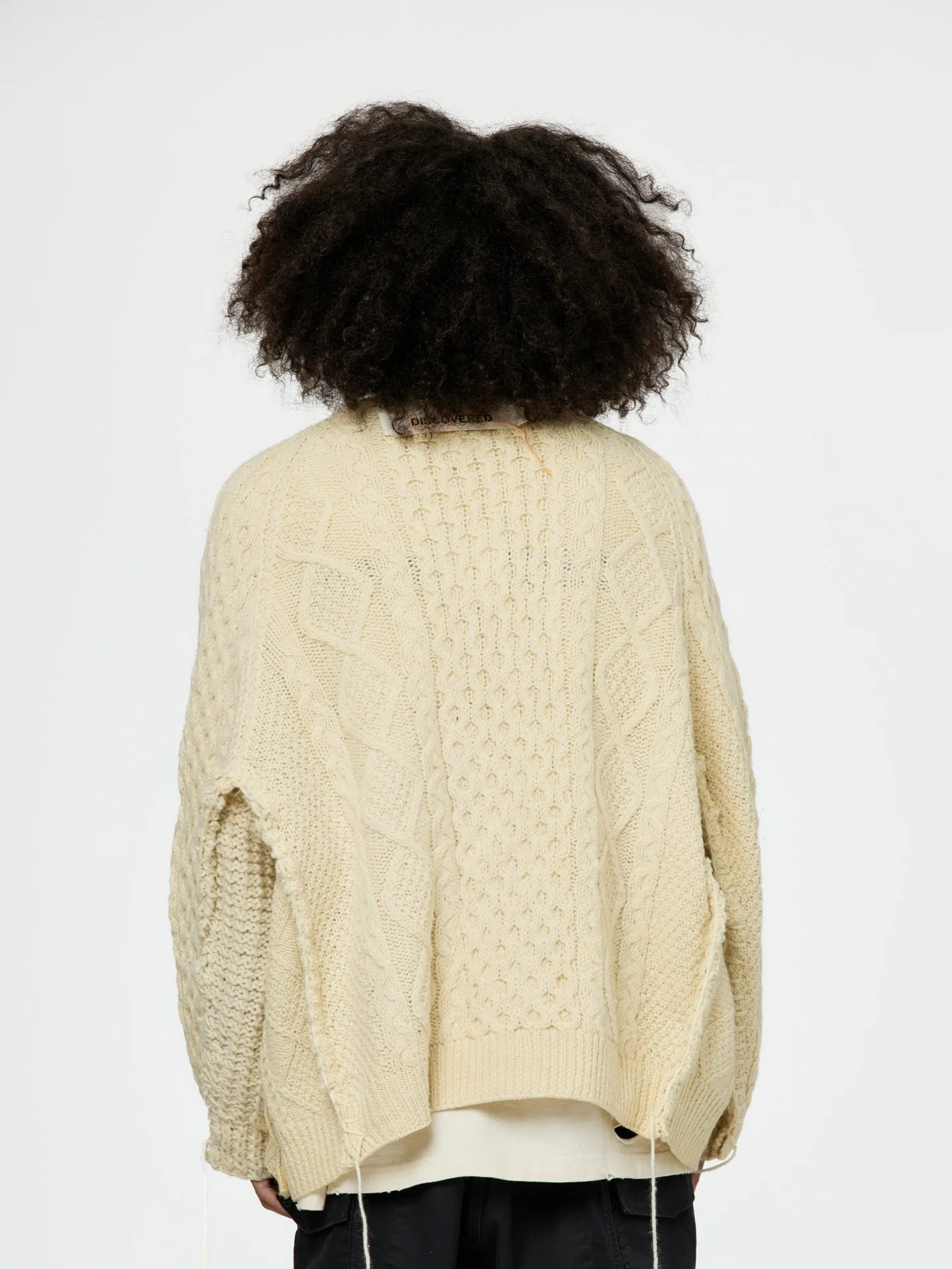 UNION HAND EMNROIDERY FISHERMAN KNIT｜ASSORT