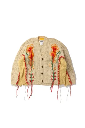 UNION HAND EMNROIDERY FISHERMAN KNIT｜ASSORT