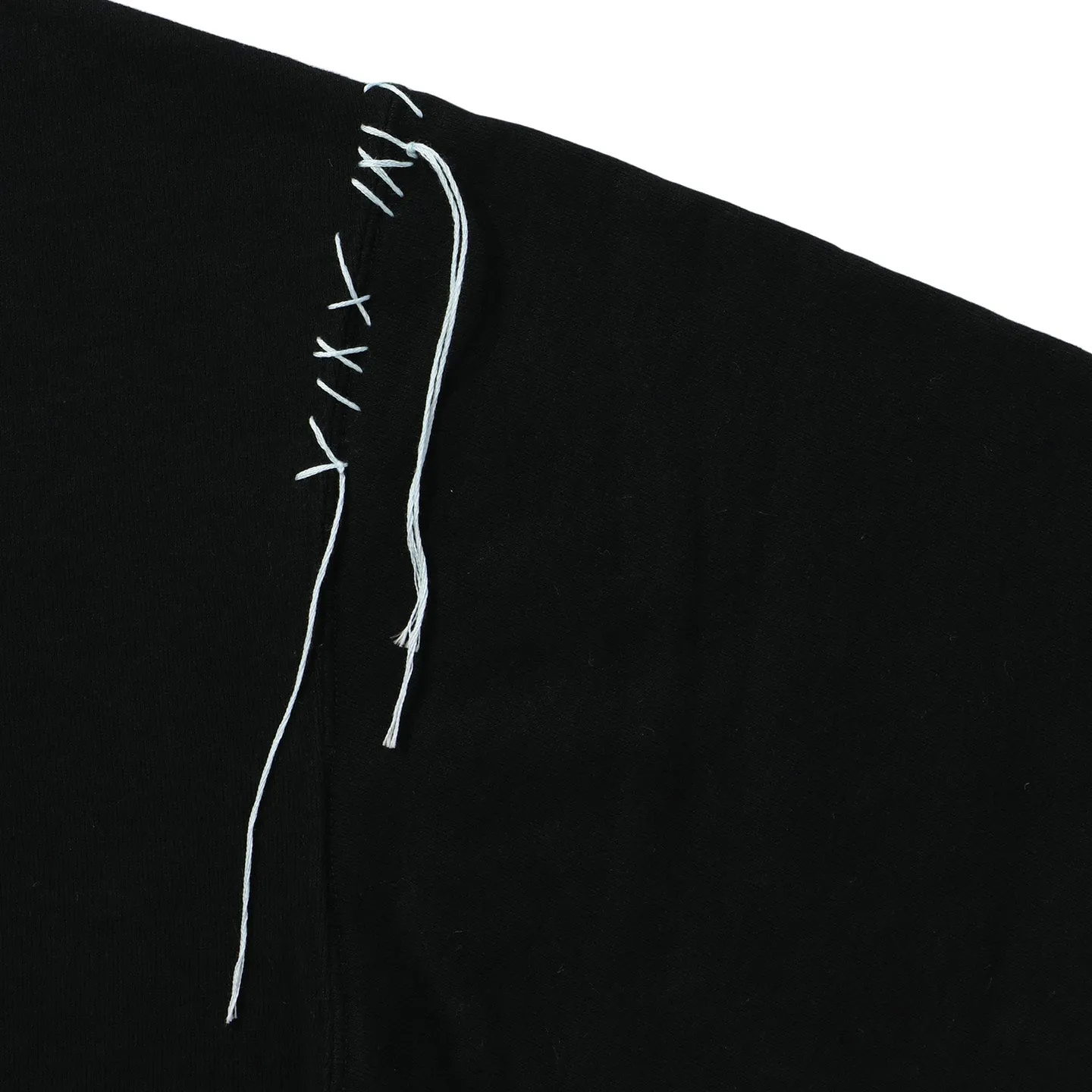 UNION LOOPING DAMAGE HOODIE｜BLACK