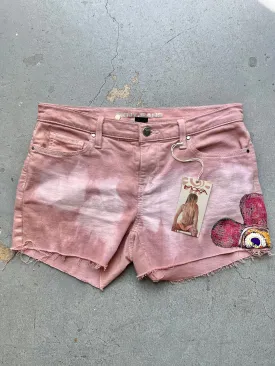 Up cycled Donna Karan shorts
