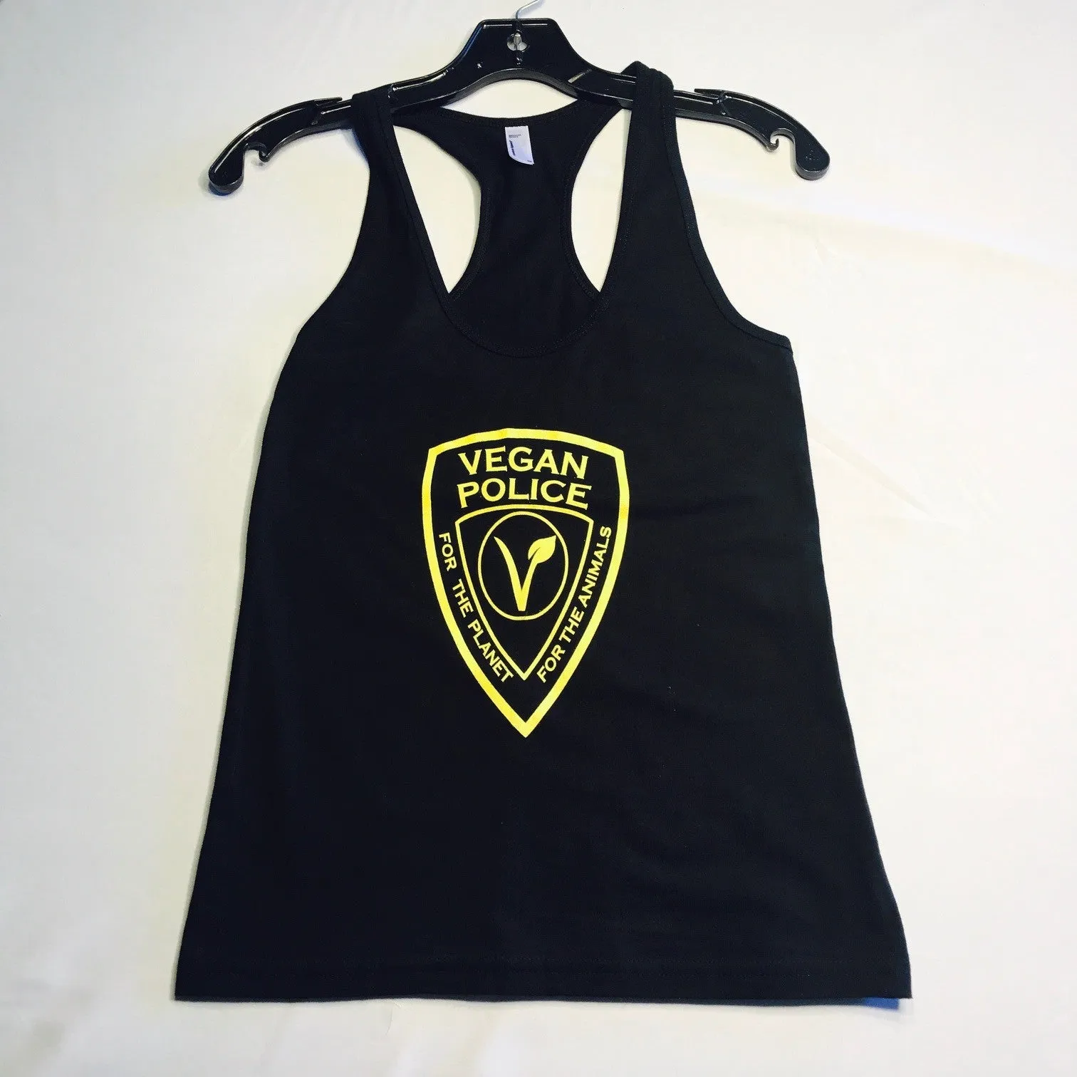 Vegan Police Womens Racerback Tank