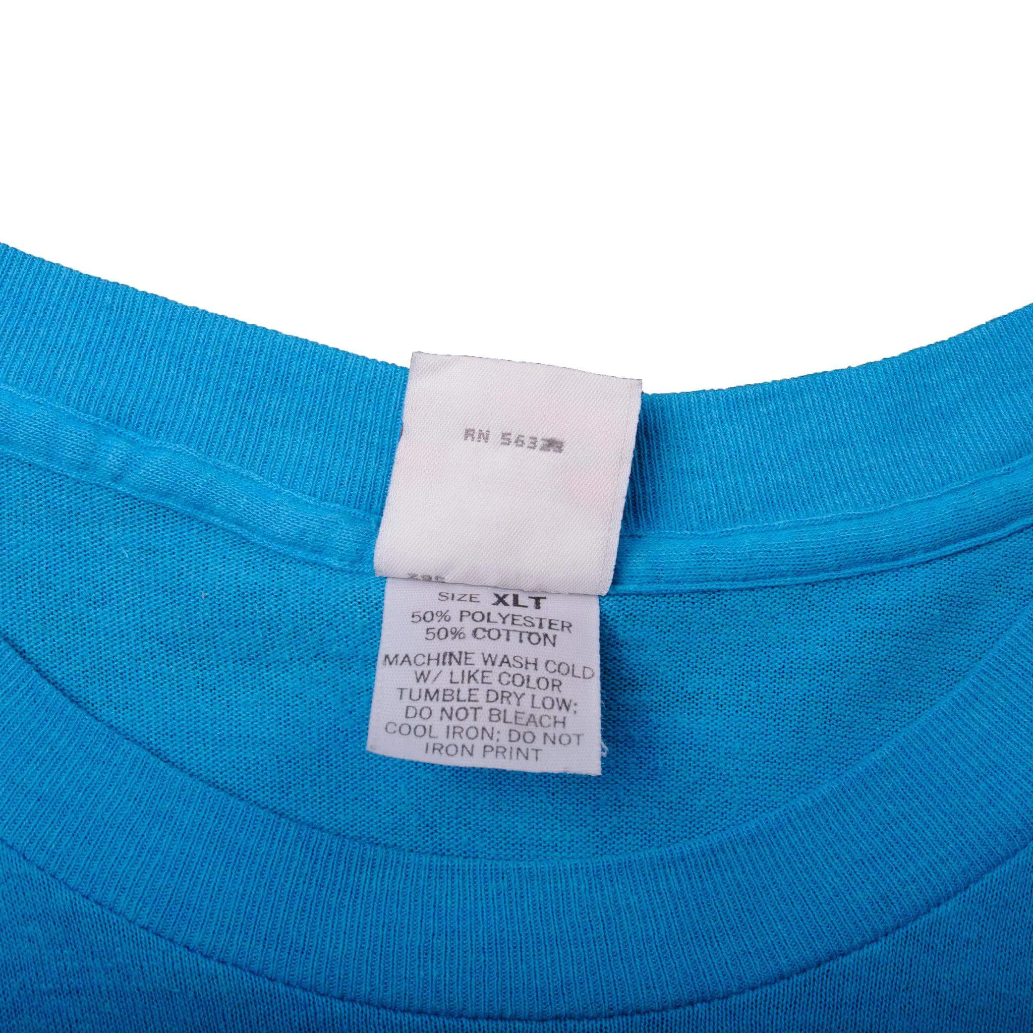 VINTAGE NIKE BIG LOGO TEE SHIRT 1987-1994 SIZE LARGE MADE IN USA