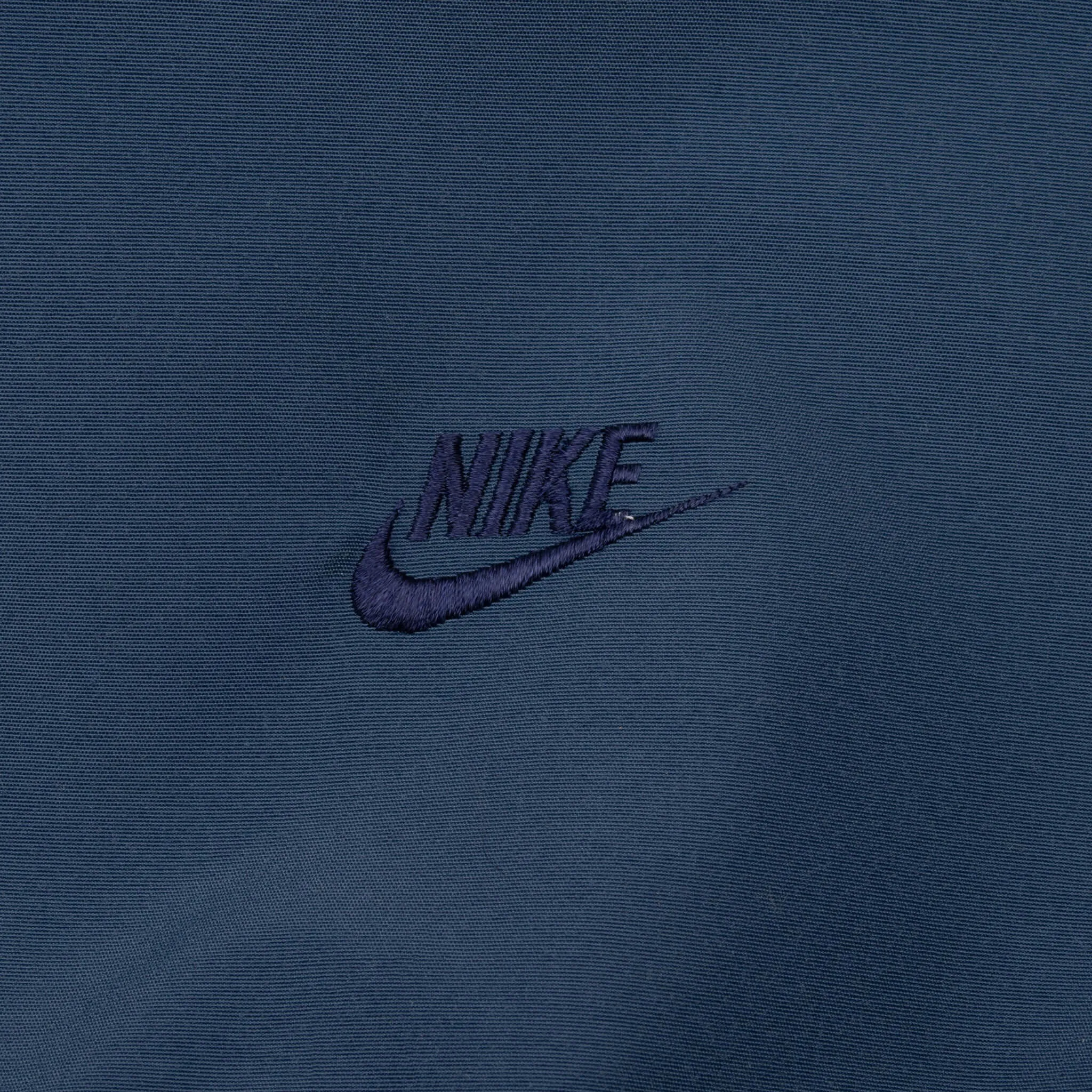 VINTAGE NIKE BLUE WINDBREAKER JACKET EARLY 1980S XL
