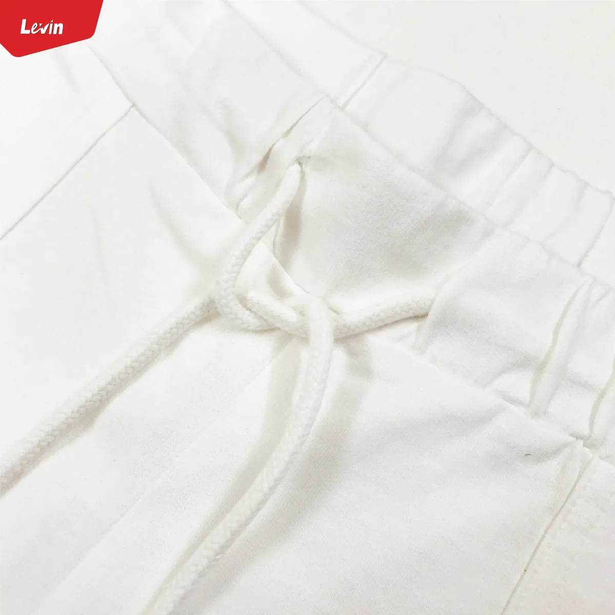 Women’s Elastic Drawstring Waist Cotton Terry Shorts