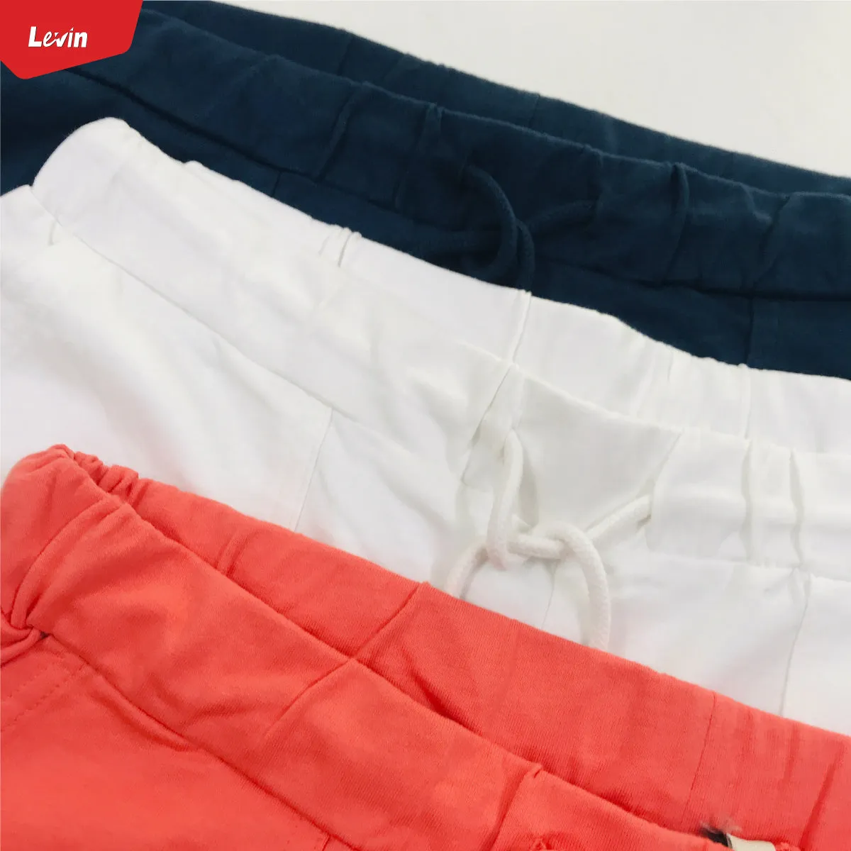 Women’s Elastic Drawstring Waist Cotton Terry Shorts